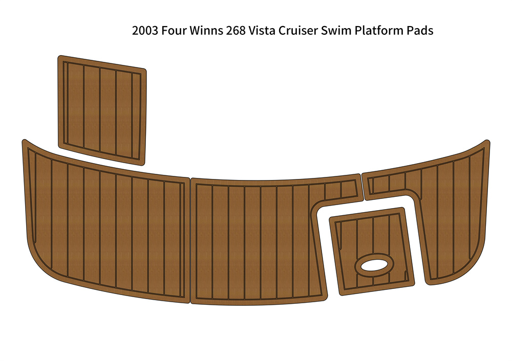 2003 Four Winns 268 Vista Cruiser Swim Platform 