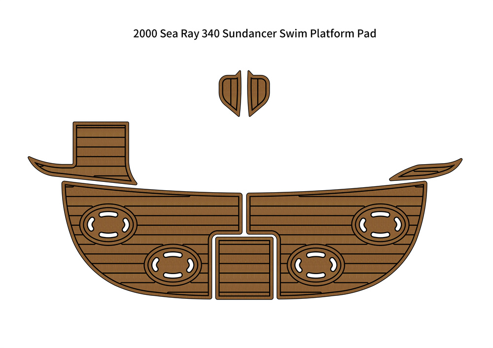 2000 Sea Ray 340 Sundancer Swim Platform 